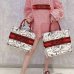 New Dior AAA+ Handbag Dior Chinese Valentine's Book Tote canvas tote embroidered Graffiti tote bag #99116984