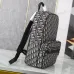 Rider Backpack Beige and Black Dior Oblique Jacquard #A50077