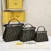 Fendi  Silver artificial crystal FF pattern bag #A33017