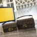 2019 Fendi new vintage fashion chain single shoulder bag magnetic buckle diagonal cover small square handbag #9124099