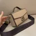 Baguette Soft Trunk Leather Multicolour Size:22*13*6.5cm #A49093