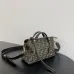 By The Way Soft Medium Fabric Brown Size:29×13×17cm #A49094