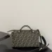 By The Way Soft Medium Fabric Brown Size:29×13×17cm #A49094
