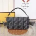 Fendi Handbag Baguette FF logo Size:26×13×6cm #A48146