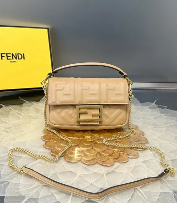 Fendi Handbag Bagutte Size:19×10×4 cm #A48125