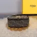 Fendi Handbag C'mon Small Fabric Brown Size:21x6.5x20cm #A49099