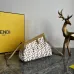 Fendi Handbag FF Embroidery Size:26x9.5x18cm #A48118