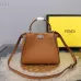 Fendi Handbag Peekaboo Mini Cuoio Romano leather Size:23*18*11cm #A49095