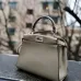 Fendi Handbag Peekaboo Mini Cuoio Romano leather Size:23*18*11cm #A49095