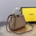 Fendi Handbag Peekaboo Mini Cuoio Romano leather Size:23*18*11cm #A49095
