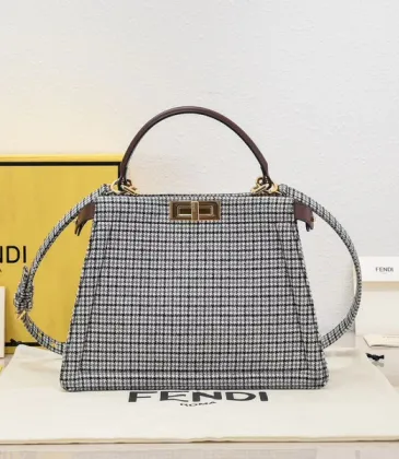 Fendi Handbag Peekaboo Petit Size:33.5×13×25.5cm #A48114