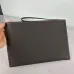 Fendi Pouch: Sleek Black Leather, Minimalist Logo, Redefining Timeless Elegance size:30×20cm #A54204