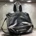 Givenchy Black Textured Patent Leather Medium Pandora Bag #A52351