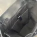 GG jumbo large backpack in grey and black GG leather #A50427