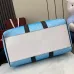 Gucci Chroma large duffle bag in gradient blue fabric #A52607