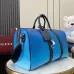 Gucci Chroma large duffle bag in gradient blue fabric #A52607