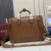 Gucci GG Emblem medium briefcase in brown leather size:40×30×6cm #A53378