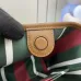Gucci GG Emblem small bucket bag in beige and dark brown fabric #A50999