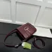 Gucci Handbag Wine Red/Black/Apricot Size:18.5x20x8.5cm #A48352