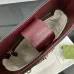 Gucci Handbag Wine Red/Black/Apricot Size:18.5x20x8.5cm #A48352