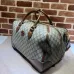 Gucci - Interlocking G canvas duffel bag size:42×26×24cm #A53683