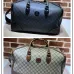 Gucci - Interlocking G canvas duffel bag size:42×26×24cm #A53683