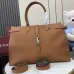 Gucci Large tote bag with hook closure in light brown leather  #A50420