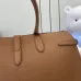 Gucci Large tote bag with hook closure in light brown leather  #A50420