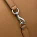 Gucci Large tote bag with hook closure in light brown leather  #A50420