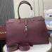 Gucci Large tote bag with hook closure in light brown leather  #A50420