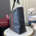 Gucci Ophidia medium tote bag in black soft leather  size:30×36×12cm #A54121