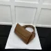 Gucci Softbit medium top handle bag in brown leather  #A50103