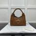 Gucci Softbit medium top handle bag in brown leather  #A50103