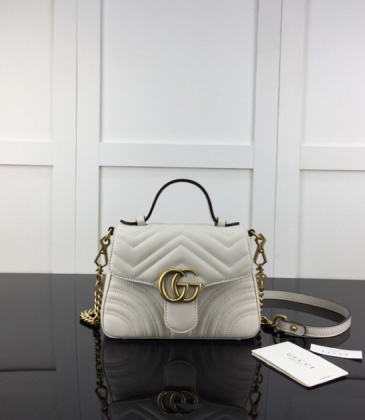 Brand G original AAAA Women's handbag shoulder bag White #9125463