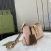 GUCCI GG Supreme Monogram Calfskin Small Padlock Chain size:27×14×6cm #A53672