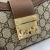 GUCCI GG Supreme Monogram Calfskin Small Padlock Chain size:27×14×6cm #A53672