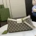 GUCCI GG Supreme Monogram Calfskin Small Padlock Chain size:27×14×6cm #A53672