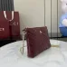 Gucci GG Marmont pochette with chain in Rosso Ancora red/black leather size:21×15×3.5cm #A53747