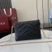 Gucci GG Marmont pochette with chain in Rosso Ancora red/black leather size:21×15×3.5cm #A53747