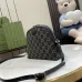Gucci Ophidia Small Black Cotton Shoulder Bag #A50429