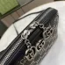 Gucci Ophidia Small Black Cotton Shoulder Bag #A50429
