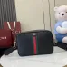 Gucci Ophidia medium crossbody bag in black soft leather size:28×18×7cm #A54120
