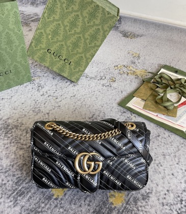 Gucci & Balenciaga AAA+ Original Quality black Shoulder bag #999919780