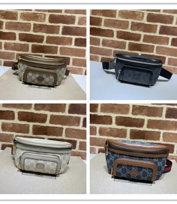 Brand G belt bag with interlocking G – Lady Clara's Collection size:24×13×5cm #A53679