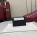Gucci  wallet in black fabric size:11×7cm #A53540