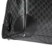 Gucci GG Emblem medium duffle bag in black fabric size:47×31×25cm #A53535