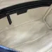 Gucci GG Emblem small crossbody bag in black fabric size:23×16×8cm #A53921