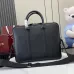 Medium briefcase with Web in black leather #A50282