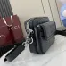 Small jumbo GG crossbody bag in grey and black GG leather #A50421