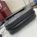 Small jumbo GG crossbody bag in grey and black GG leather #A50421